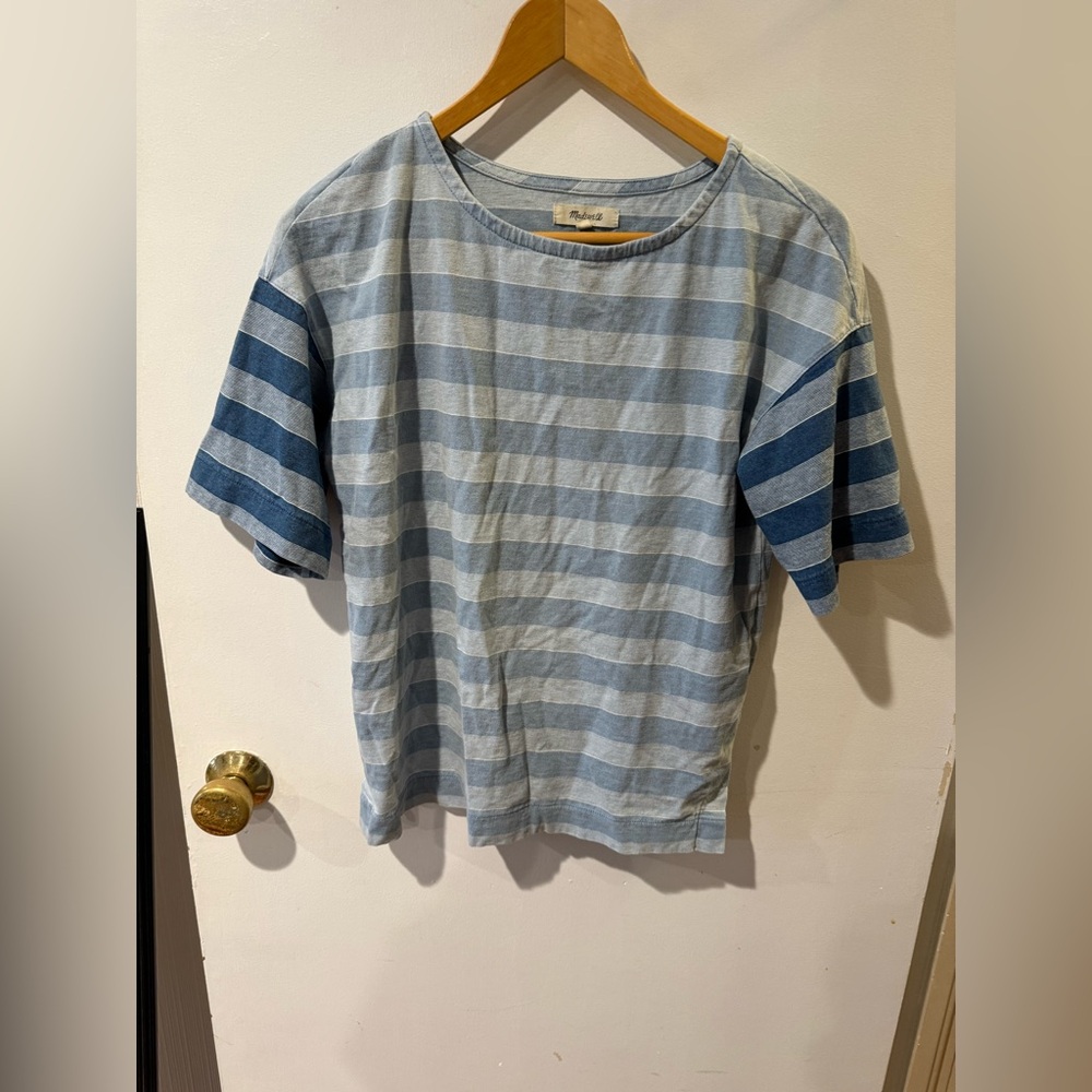 Madewell striped cotton t-shirt size XS